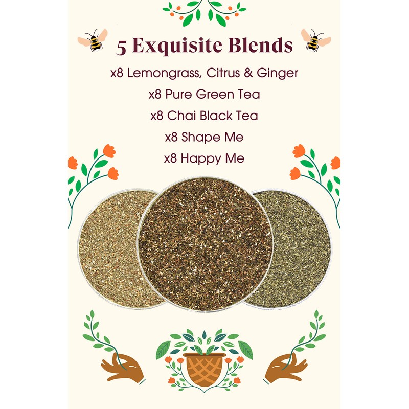 English Tea Shop Organic Wellbeing Favourites - 40 Tea Bag