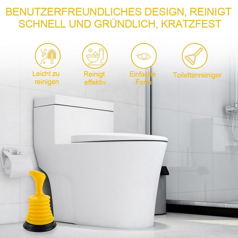 Tyafzzn 18 cm Plunger Small Plunger Drain Plunger Plunger Sink