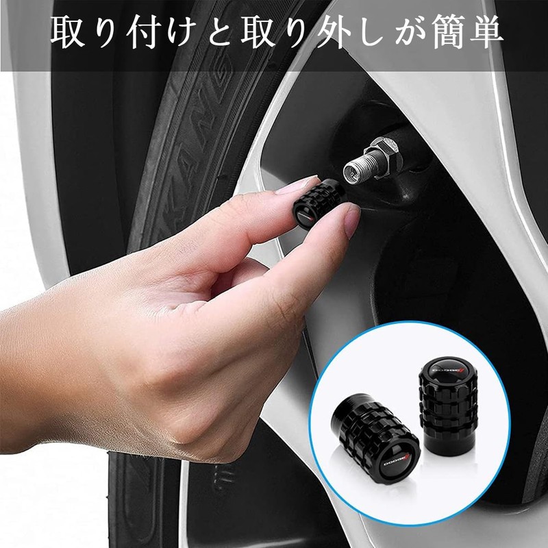 Air Valve Cap, Mazda, High-Grade Alloy, for Cars and Motorcycles,