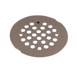 Moen Snap-In Shower Drain Cover, For Use with 3-inch Shower Drain, Oil Rubbed Bronze, 101663ORB