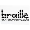 Braille Skateboarding Classic Sticker - 1 Sticker