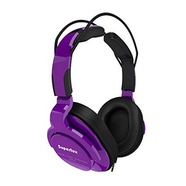 Superlux Closed Studio Monitor Headphones Purple HD661 PURPLE