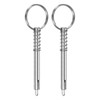 M METERXITY 2-Pack Quick Release Pins, 316 Stainless Steel 8mm
