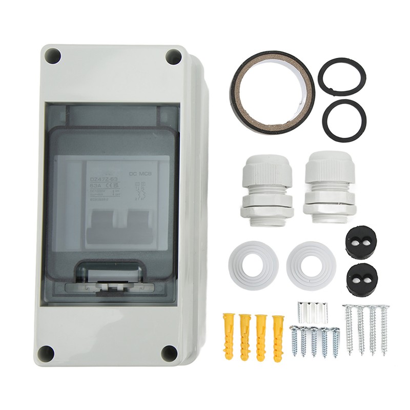 Circuit Breaker 2P 1000V DC 63A Isolation Switch with IP65