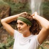 Kooshoo Organic Twist Headband - Olive Branch, 1 Pack
