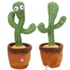Electronic Cactus Plush Toys Singing Dancing Cactus Educational Children Kids