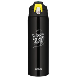 Thermos FJJ-1000WF BKC Vacuum Insulated 2-Way Bottle, 3.8 gal (1.0 L)