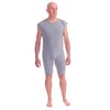 Dolcezza Comfort Unisex Grooming Overall, Grey, XL