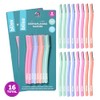 Bliss Women's Dermaplaning Tool - 16 Pack Dermaplaning Razor Microblades: