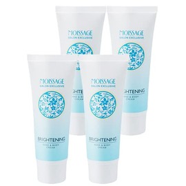 MOISSAGE Medicated Brightening Hand & Body Cream (BRIGHTENING HAND & BODY CREAM), 2.4 oz (70 g), Set of 4
