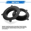 VekAuto 2 Pcs Speaker Spacer Ring Tweeter Speaker Spacer Adapter