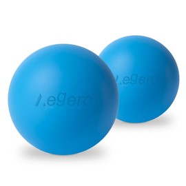 Massage Lacrosse Balls for Myofascial Release,Yoga Deep Tissue Massage,Trigger Point Therapy and Foot Plantar Fasciitis,Muscle Soreness Massager Ball (2Pack, Blue)