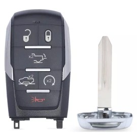 VLS Smart Key Fob W/ Starter 6B FCC# OHT-4882056 FOR 2019 - 2023 Dodge RAM 1500