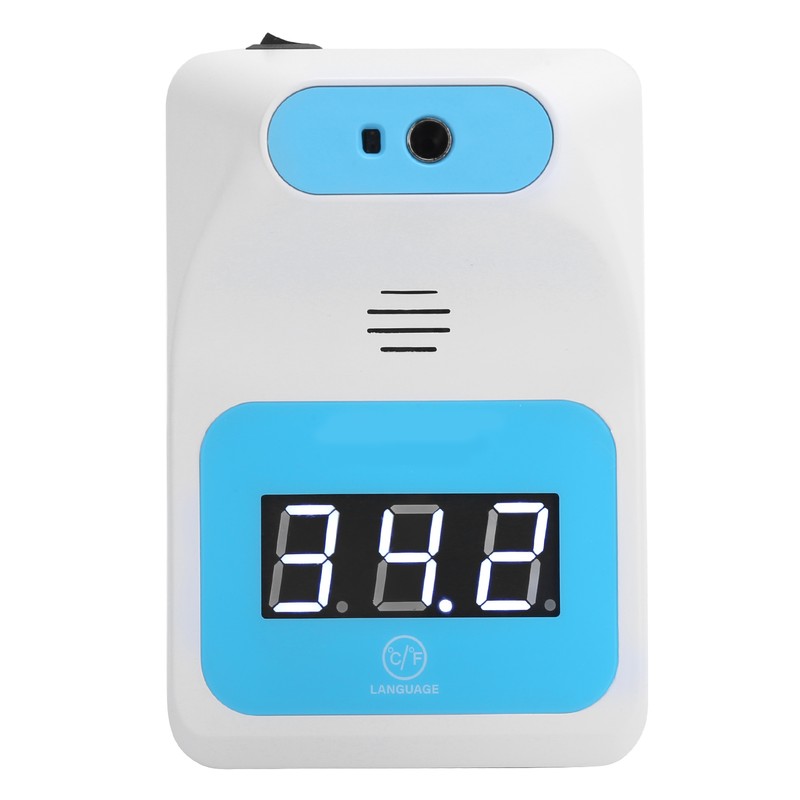 Wall Mounted Infrared Thermometer Non Contact Digital Forehead Human Body