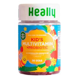 Heally Multivitamínico Para Niños, 72 Gomitas Vitaminas 216g