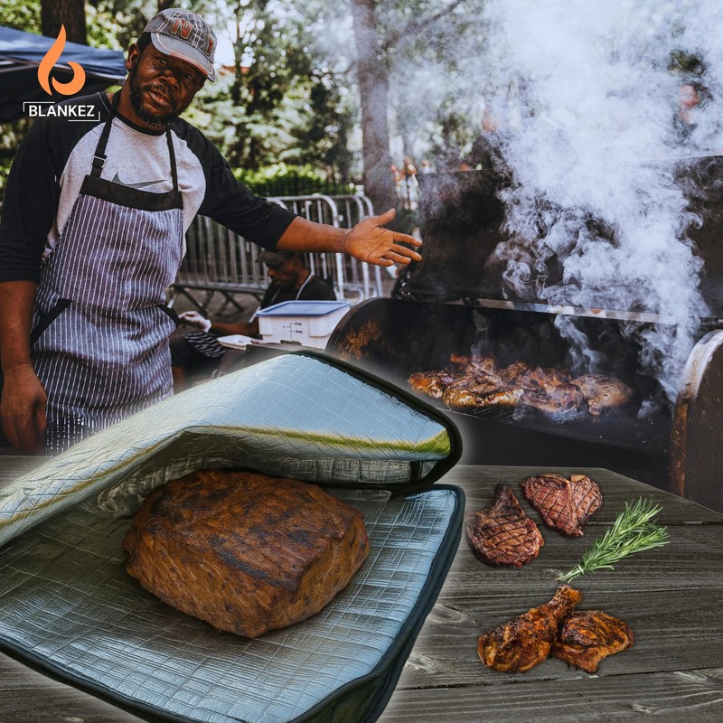 BBQ Blanket for Resting Meat Extra Large, Insulated Meat Resting