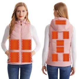 ALTWEIWEN Women's Heated Vest with Battery Heated Body Warmer Winter Outdoor Heating Jackets for Women