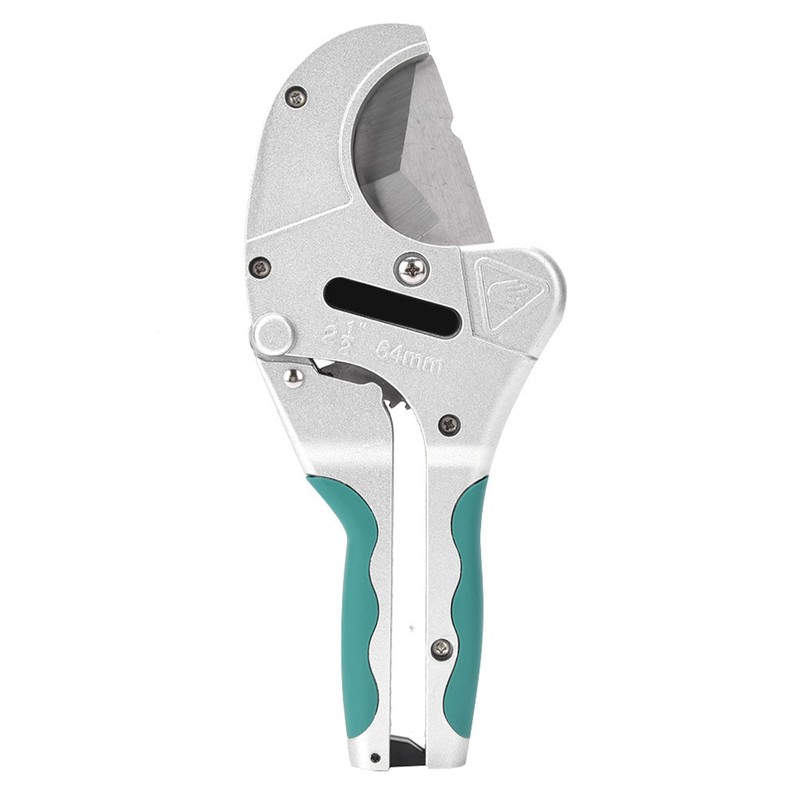 W0203 2-1/2in 64mm Pipe Tube Cutter Ratchet Hose Cutting Scissors