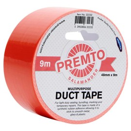 Premier Stationery Premto Multi-Purpose Tape Perfect for a Variety of Arts and Crafts Projects 48mm x 9m Beautiful Salamander Colour