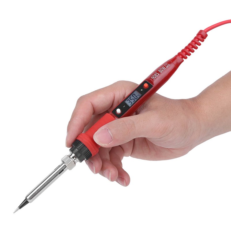 Electric Soldering Iron Digital Welding Tools LCD Display Screen Temperature