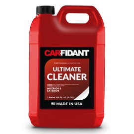 Carfidant Interior Cleaner – Removes Stains & Deep Cleans Car Seats, Leather, Fabric, Upholstery, Plastic, Dashboard & More – Car Cleaning Kit & Interior Detailer Spray – 128oz