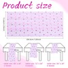 Pink Bow Tulle Table Runner Glitter Metallic Foil Fabric 29