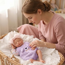 BABESIDE Silicone Baby Doll - 16 Inch (Weight 5 lb) Reborn Baby Dolls