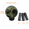 Arenbel Car Racing Round Gear Shifter Grip Speed Handle Marble