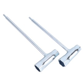 BAOFUYA T27 Socket Spanner 2pcs Spark Plug Spanner Wrench for Stihl TS400 TS350 TS360 - Comfortable T‑Handle Design, Fine Workmanship - Suitable for Stihl Chainsaws