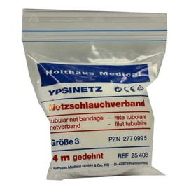 Mains Hose Bandage Ypsine Net Size 3 4 m White Pack of 1