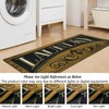Cekene Farmhouse Laundry Room Rug Runner 20"x47" Non Slip Waterproof