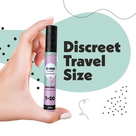 Oopsie Poopsie Pre Poo Toilet Spray - Set of 2 Two-Packs, Travel Size & Discreet In-Bowl Odor Eliminator & Toilet Freshener - 4 x 7ml Bottles, On the Go, Berry Fresh