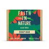 Faith In Nature Natural Aloe Vera Hand Soap Bar, Rejuvenating,