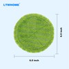 LTWHOME 16 cm Microfibre Pads Suitable for Floating Mop Pack