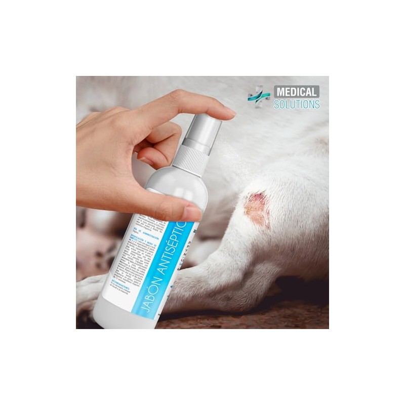 Fancy Pets Medical Solutions Jabón Antiséptico para Heridas de Perros