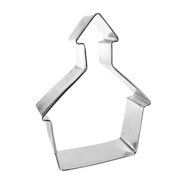 School House/Church 4 Inch Cookie Cutter from The Cookie Cutter Shop – Tin Plated Steel - Made in the USA