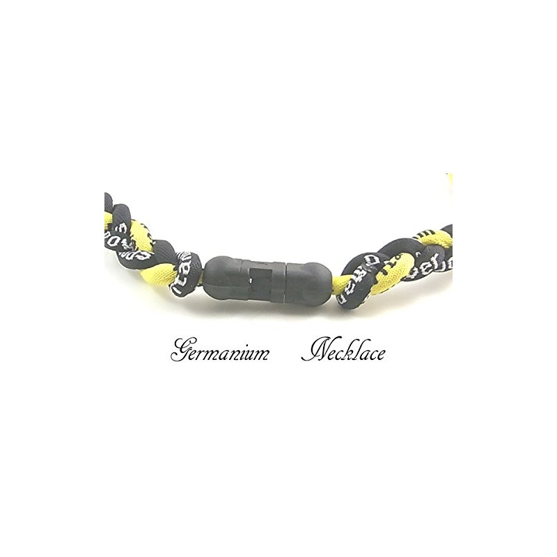 Braided Germanium Necklace ◇ Sports Breath (Baseball, Soccer, Golf, etc)
