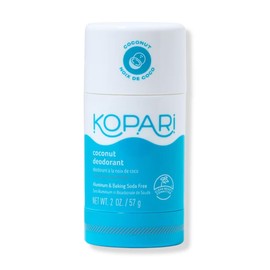 Kopari Kopari Aluminum Free Coconut Deodorant, Non Toxic & Clean Plant-Based, No Aluminum, Parabens or Baking Soda, Long Lasting Protection, Original 2 oz