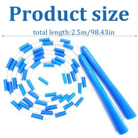 EBHO Rope Skipping Rope, Children's Skipping Rope, Rhythmic Rope, Professional Skipping Rope, Soft Beads, Fitness Endurance, Skipping Rope Adult Fitness