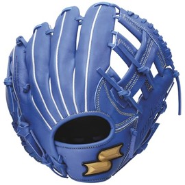 SSK WJG324-60 Boys Soft Glove All-round Baseball Gloves Junior Windream (Blue/FF/Jr)