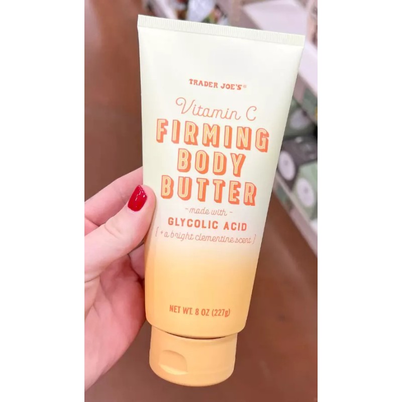 Trader Joe's Vitamin C firming Body Butter with glycolic Acid