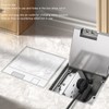 1Recessed Floor Electrical Outlet Kit,Waterproof Electrical Outlet Covcer Box with