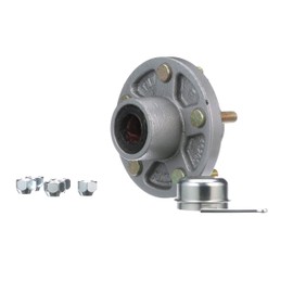 Seachoice Trailer Wheel Hub, 1.25 in. Axle, 5 Lug, Galvanized, Pregreased