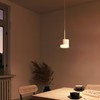 SSC-LUXon Vora Design Ceiling Light in Matt White with Textile