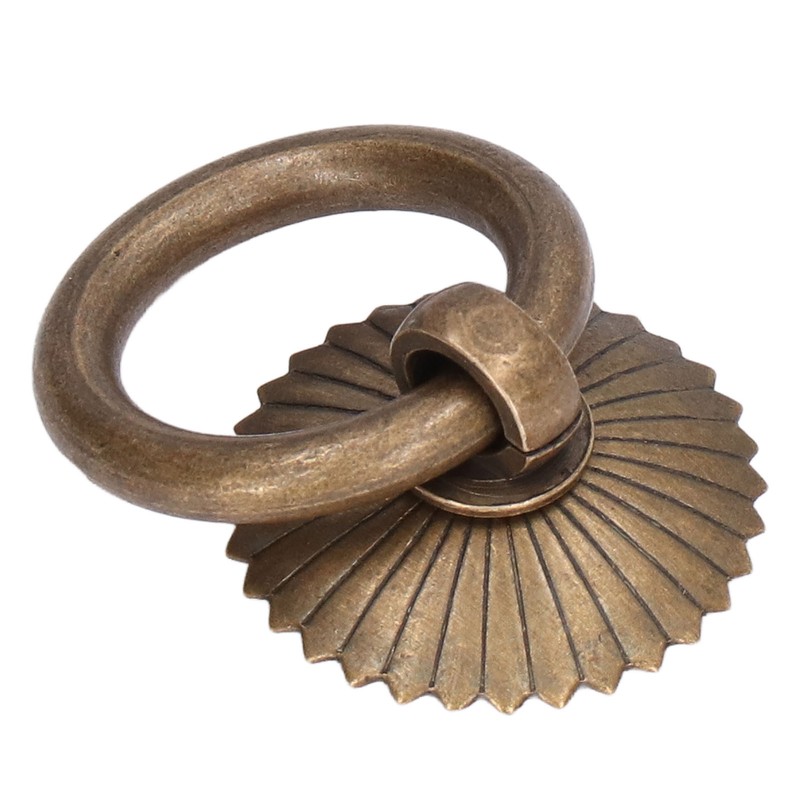 10Pcs Drawer Handles Premium Brass Durable Rustproof Vintage Style Antique