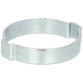 Oetiker 10100008 Zinc-Plated Steel Hose Clamp, Double Ear, 0.276" Band Width, 5/16" Hose ID, 7 mm - 9 mm Hose OD Range (Pack of 100)