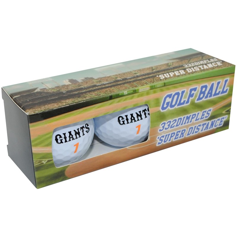 LEZAX Yomiuri Giants Golf Balls, Pack of 6, White YGBA-4770