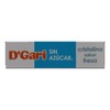 DGari Polvo para preparar gelatina con leche sabor coco 120