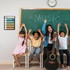 LYXDS Voice Level Chart Classroom Poster Decor Art Metal Tin