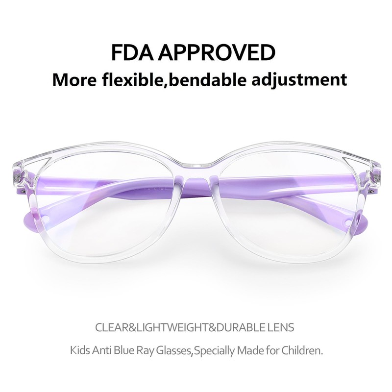 SEEAFUN Blue Light Glasses for Kids Girls Boys with Cute